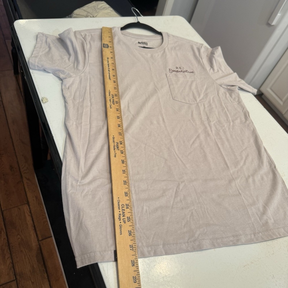 REI Co-Op Shirt Mens Sz M  Lightweight Outdoor‎ Stretch Crew Neck Hiking - Picture 5 of 6